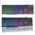 wholesale AliExpress Amazon English/Russian 104 glowing keyboard Russian Russian glowing robotic gaming keyboard