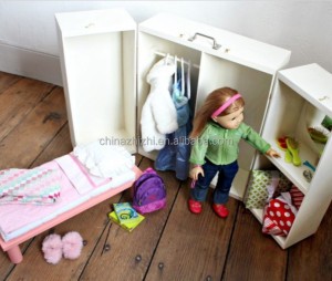 Wholesale american doll accessories doll house wooden for american girl doll toys for kids