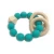 Import Wholesale Baby Teether Shower Gift Silicone Teether with Wooden Ring Rattles Baby Silicone Teething Bracelet from China