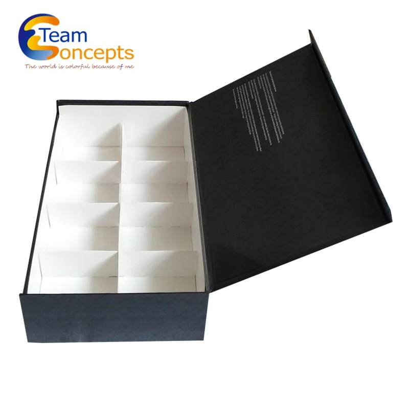 Wholesale Black Eco-friendly Paper Packaging Box