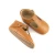Import Wholesale brown color genuine cow leather soft rubber sole t-bar baby leather baby shoes from China