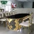 Import Wholesale cheap design stainless steel base dining table with glass from China