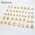 Import Wholesale Cheap Gold Round Nail Design Metal Nail Jewelry Nail Art from China