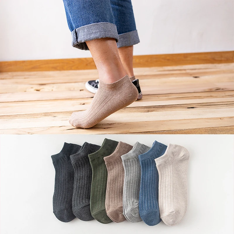 Wholesale Cheap Mens Sox Custom Invisible Cotton Boot Man Boat Ankle Socks No Show