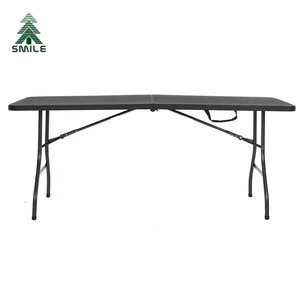 wholesale cheap plastic gardon folding table outdoor furniture