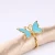 Import wholesale cheap price napkin rings butterfly for wedding decoration from China