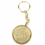 Wholesale Cheap Special lock Custom Bitcoin Metal Keychain Manufacturers