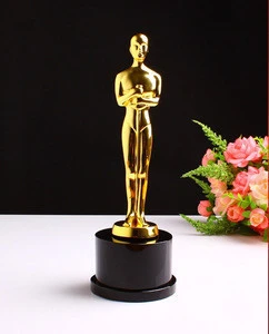 Wholesale crystal award An Oscar statuette crystal trophy and crystal crafts