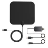 Wholesale digital Indoor TV Antenna Amplified 50 Miles Range Detachable Antena TV digital and 13ft Coaxial Cable HDTV Antenna