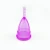 Wholesale free samples foldable best reusable FDA medical grade organic collapsible silicone menstrual cup for lady