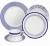 Import Wholesale good china dinnerware with beautiful arc decor YGG17201 from China