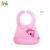 Import Wholesale High Quality Foldable Waterproof Bibs 100% Food Grade Silicone Bibs Eco-Friendly Silicone Baby Bib from China