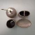 Import wholesale high quality luxury custom 4 pcs electroplated ceramic rose gold bathroom accessories set from China