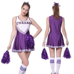 wholesale High School Musical Cheer Girl plus size cheerleading uniforms custom