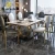 Import Wholesale metal dining tables and chairs stainless steel restaurant table home furniture from China