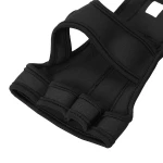 Wholesale multi-color custom logo fingerless workout weight lifting gym fitness gloves
