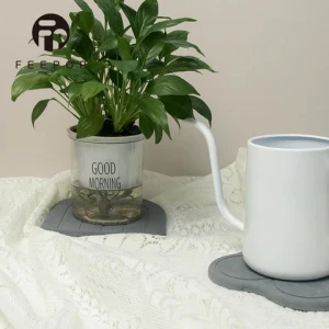 Wholesale multifunctional instantly dries diatomite fish tank mat absorbent stone flower pot saucers plant trays