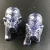 Import Wholesale Natural 1inch Blue gold sand Crystal Crafts Bear Figurines Foaling Bear Statue Crystal carved skulls from China