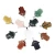 Import Wholesale Natural Costume gemstone agate stone fatima hand shape Jewelry Pendant Charm For Necklace from China
