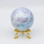 Wholesale Natural Crystal Quartz Ball Healing Stones Aura Blue Calcite Sphere Celestite Ball