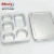 Import wholesale price compartment price dinner plate/ service plate/food tray with lid from China