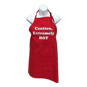 Wholesale  promotional Disposable hotsell OEM denim polyester cheap election print custom apron