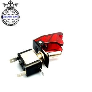 Wholesale Racing Car ON-OFF 12V 20A Toggle Switch With Safety Cover