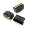 wholesale sae j1962 automotive obdii obd2 plug 12v 24v 16 pin PCB male electrical  obd 2 connector