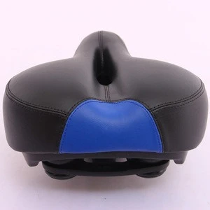 Wholesale Soft Comfortable Leather Cycling Seat Road Bike Bicycle Saddle