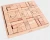 Import Wholesales Baby Beech Wooden Building Blocks For Kids Educational DIY toys from China