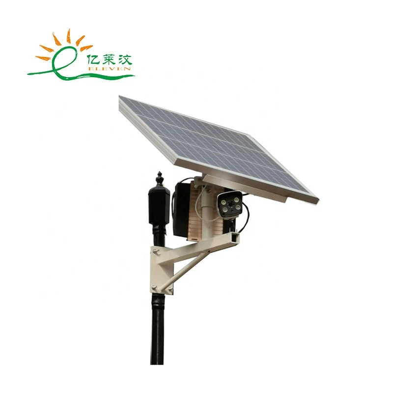 Wireless 3g 4g solar power security cctv camera with solar panel outdoor