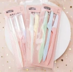 women face razor,3 pcs eyebrow razor,face razor eyebrow