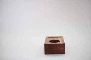 Wood Home Decor Craft Phone Speaker Stand