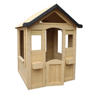 Wooden Marketing Booth Kids Playhouse