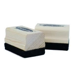 Wooden Small Dry felt Whiteboard Eraser Wood Chalkboard Blackboard Eraser