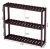 Import wooden with lacquer 3 layers storage standing/ wall mounted rack from China