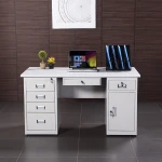 Workstation  Adjustable Steel and Wooden Office Furniture Modern Office Table Office Desk