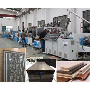 WPC Machine Wood Plastic Composite Board Making Machine Plastic Lumber Machinery