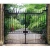 Import wrought iron entry gates main gate design from China
