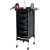 Import X11-6 Hairdressing Trolley Storage Tray Plastic Home Black Custom Hair Barber Style Beauty Modern from China