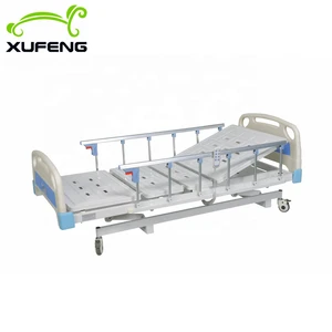 XF8341 home care nursing 3 functions super low medical bed electric hospital bed