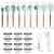 Import YF New arrival kitchenware utensils with wooden handle heat resistant silicone 12 pieces kitchen utensils set from China