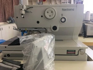 YJ-9820 computerized eyelet buttonhole sewing machine