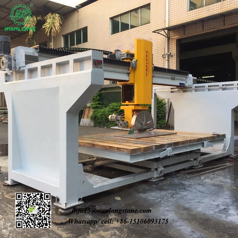 YTQQ-600 Wanlong mono-block marble stone tile disc cutter tile cutting machinery