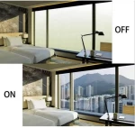 Yuguang electric switchable pdlc magic glass decorative toughened smart glass