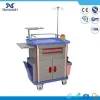 YX-ET850 Medical Hospital ABS Nursing Cart Trolley with Wheels