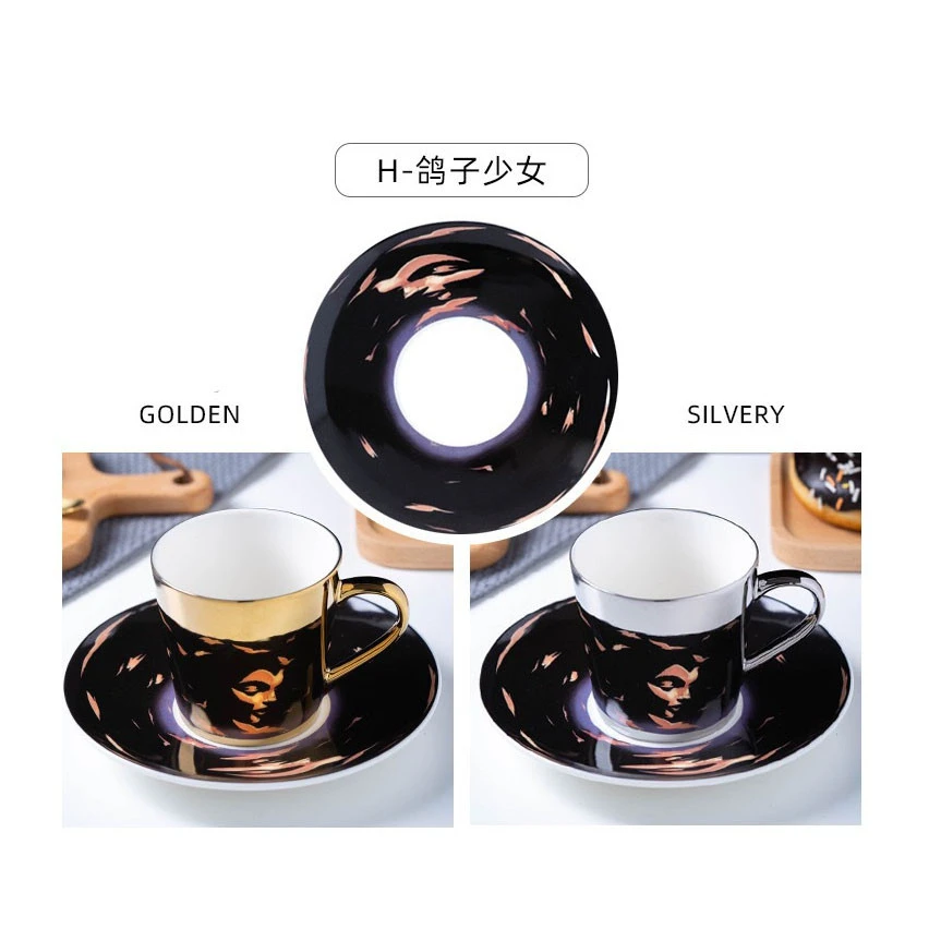 Zogifts  Creative gift luxury drinkware ceramic couple coffee mugs