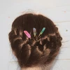 Zooying  vintage colors natural stone  Hairpin jewelry