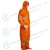 Import Disposable Safety Workwear Orange SMS Reflective Clothing Coverall from China