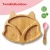 Import bamboo eating plate for children,bamboo kids palte,bamboo tray for kids from China